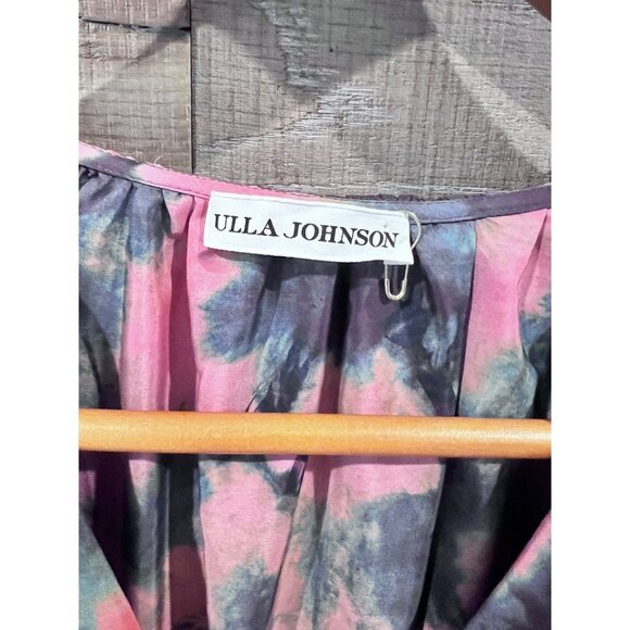 Ulla Johnson Semira silk Mini Dress Size 8 in Rosewood Size 6 - Picture 7 of 13